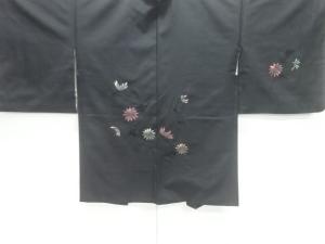 草花模様絵羽織